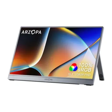 ARZOPA Z1C 16.1" Portable Monitor (Gray)